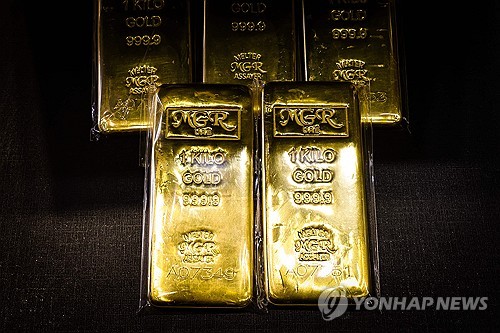 뉴욕 금가격 상승 관련 이미지