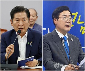 <b>민주 당</b>권 <b>경쟁</b> 돌입…정청래 "개혁 당대표"·박찬대 "검증된 리더십"