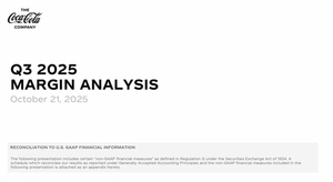 코카콜라, 3분기 가격인상 효과 '톡톡'…실적 개선에 주가 3%↑