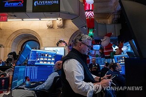 뉴욕증시, 이익 실현 분위기에 하락 출발