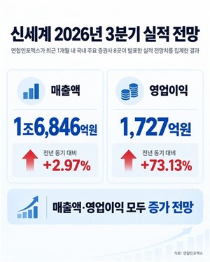 신세계, 3Q 영업익 73.1% 증가 전망..."여전히 양호한 성장" - 뉴스 썸네일 이미지
